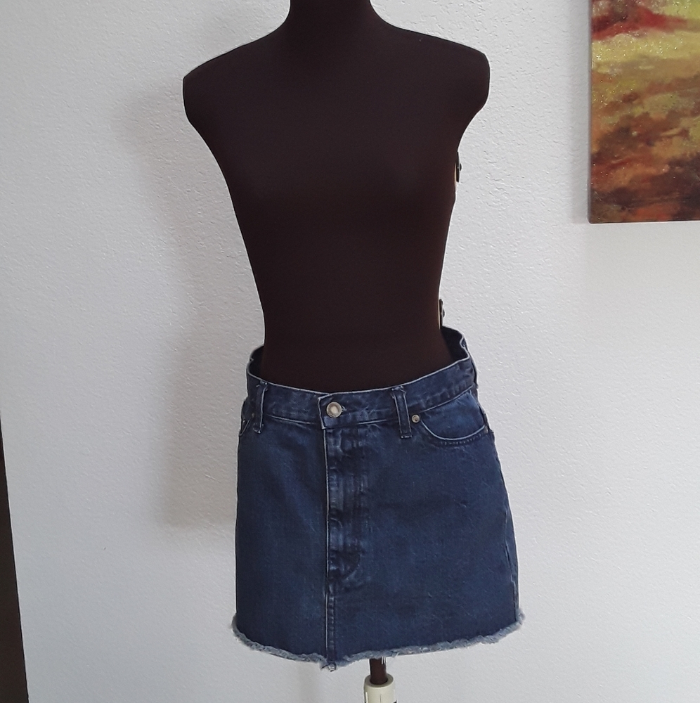 Free People Denim Skirt| Size 8